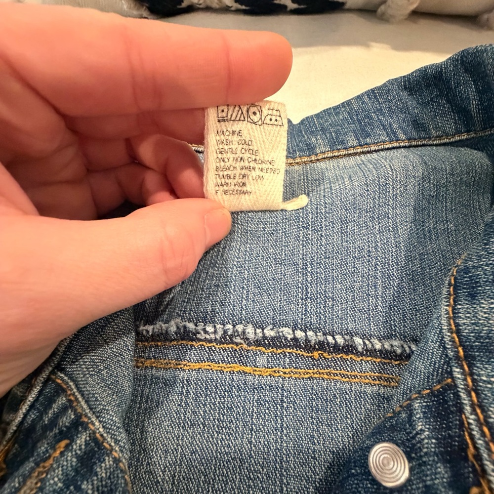 Women’s Blue Jean Jacket Size S - Picture 6 of 9